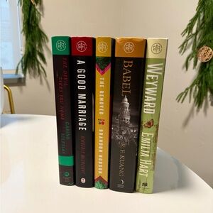 Set of 5 New Books - Book of the Month Club